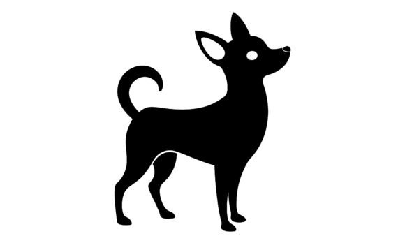 Chihuahua Dog Black Silhouette: A Designer's Review