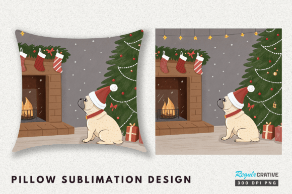 Christmas Dog Pillow, Festive French: A Designer's Review