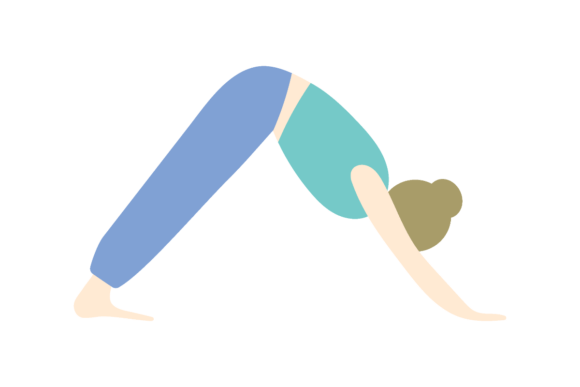 Downward Dog Pose: Yoga Embroidery for Real Projects