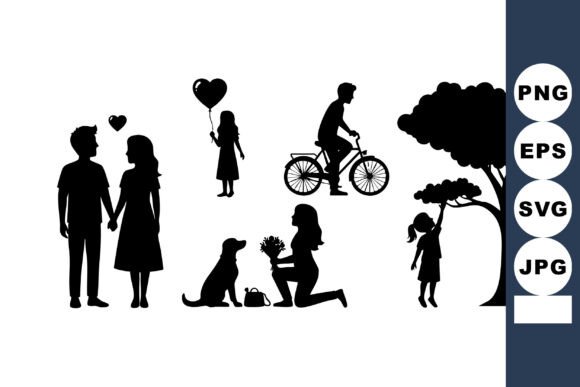 Romantic Couple Dog Bicycle Silhouette: A Hands-On Embroidery Design Review